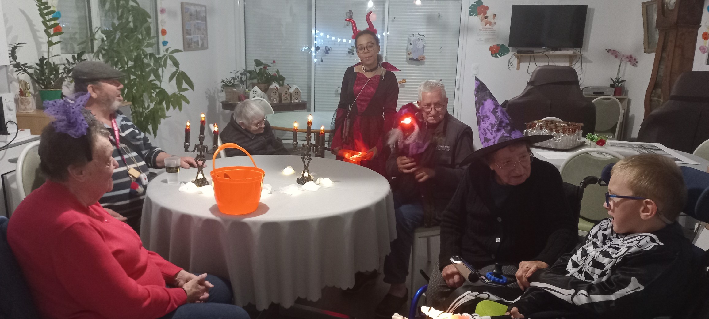 repas halloween Beguinage